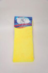YELLOW MICROFIBER  MULTIPURPOSETOWELS