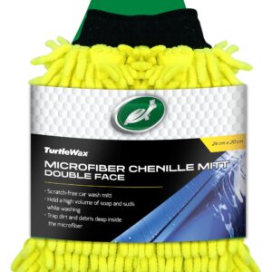 Turtle Wax Microfiber Chenille Mitt Double Face